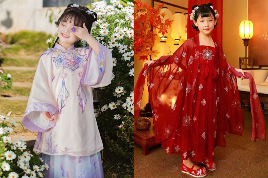 西安小孩古装租赁