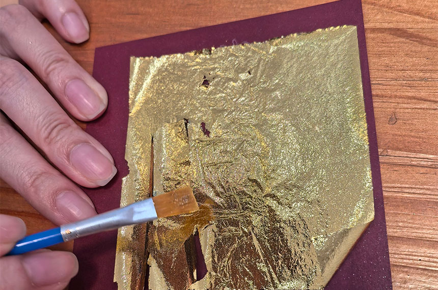 金箔画