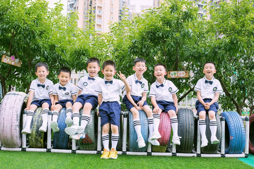 西安幼儿园毕业照拍摄
